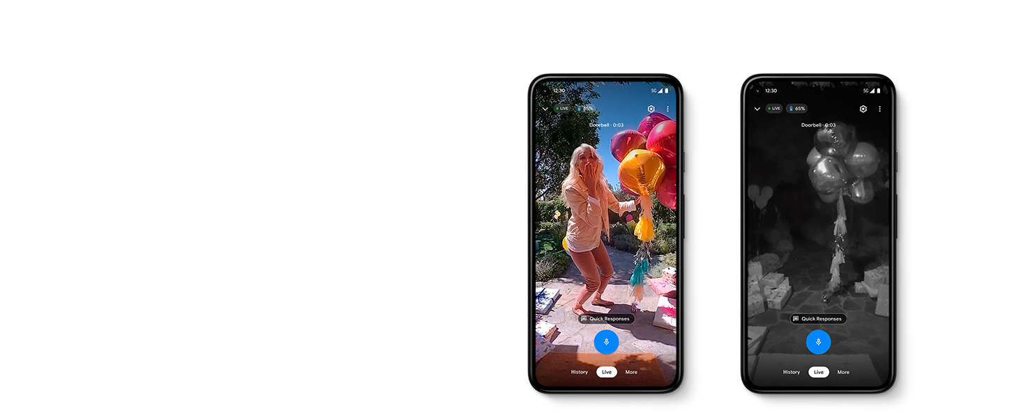 Google Nest Doorbell (Battery) - Ivy | 6x digital zoom video doorbell, HD, 24/7 live view, Night vision, HDR, works with Google Home & Gemini — product image
