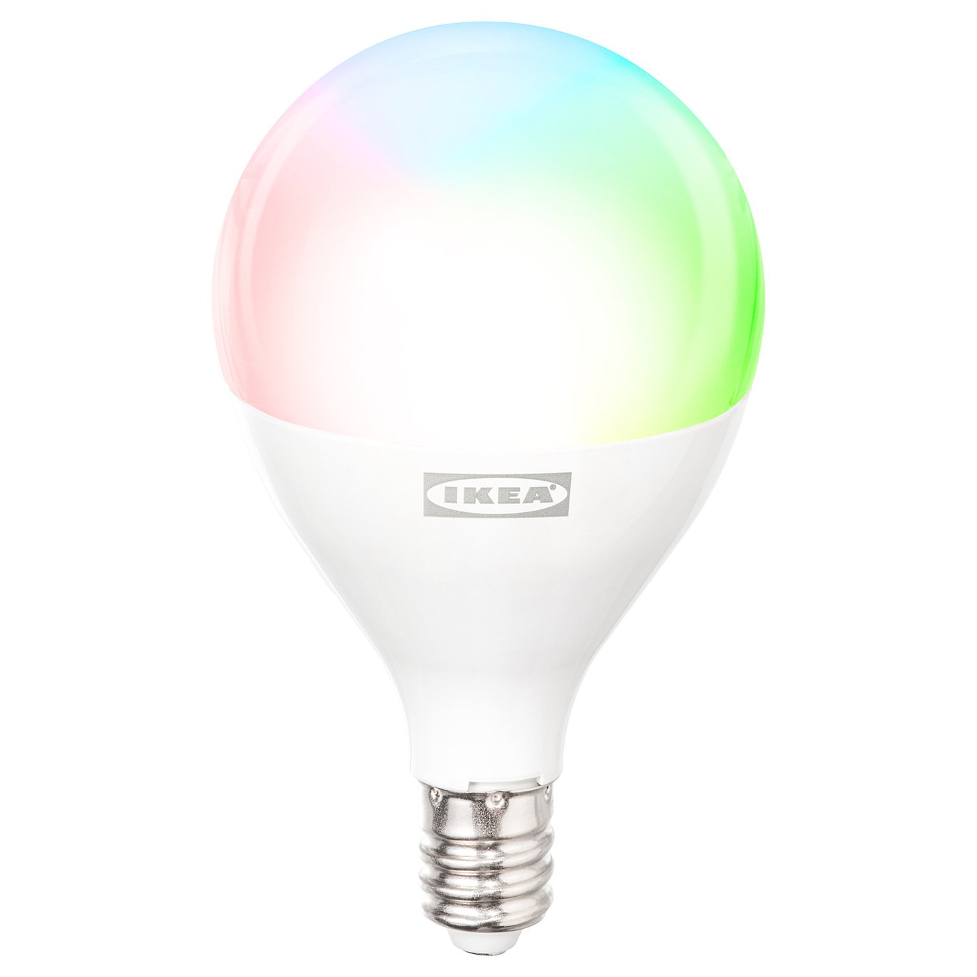 KAJPLATS LED bulb E12 800 lm - smart color and white spectrum/globe/opal white 2 "