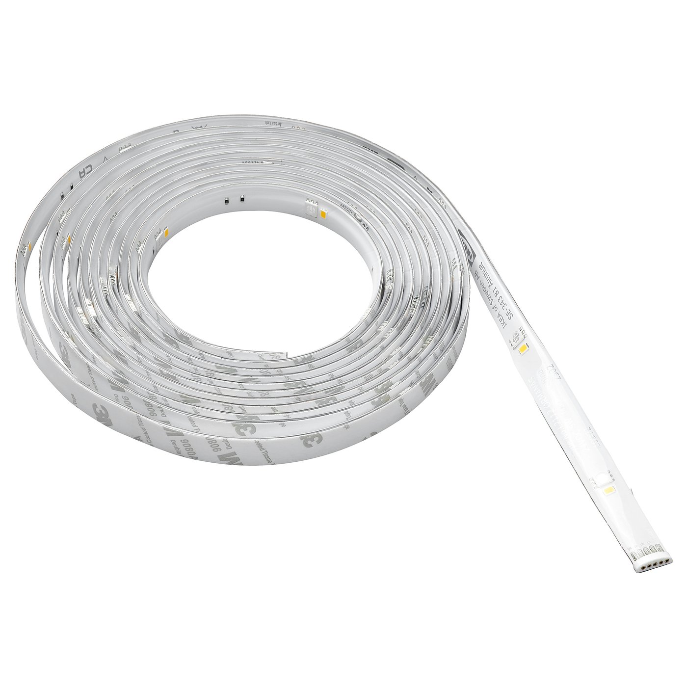 ORMANÄS LED light strip - smart wireless dimmable/color and white spectrum 157 "