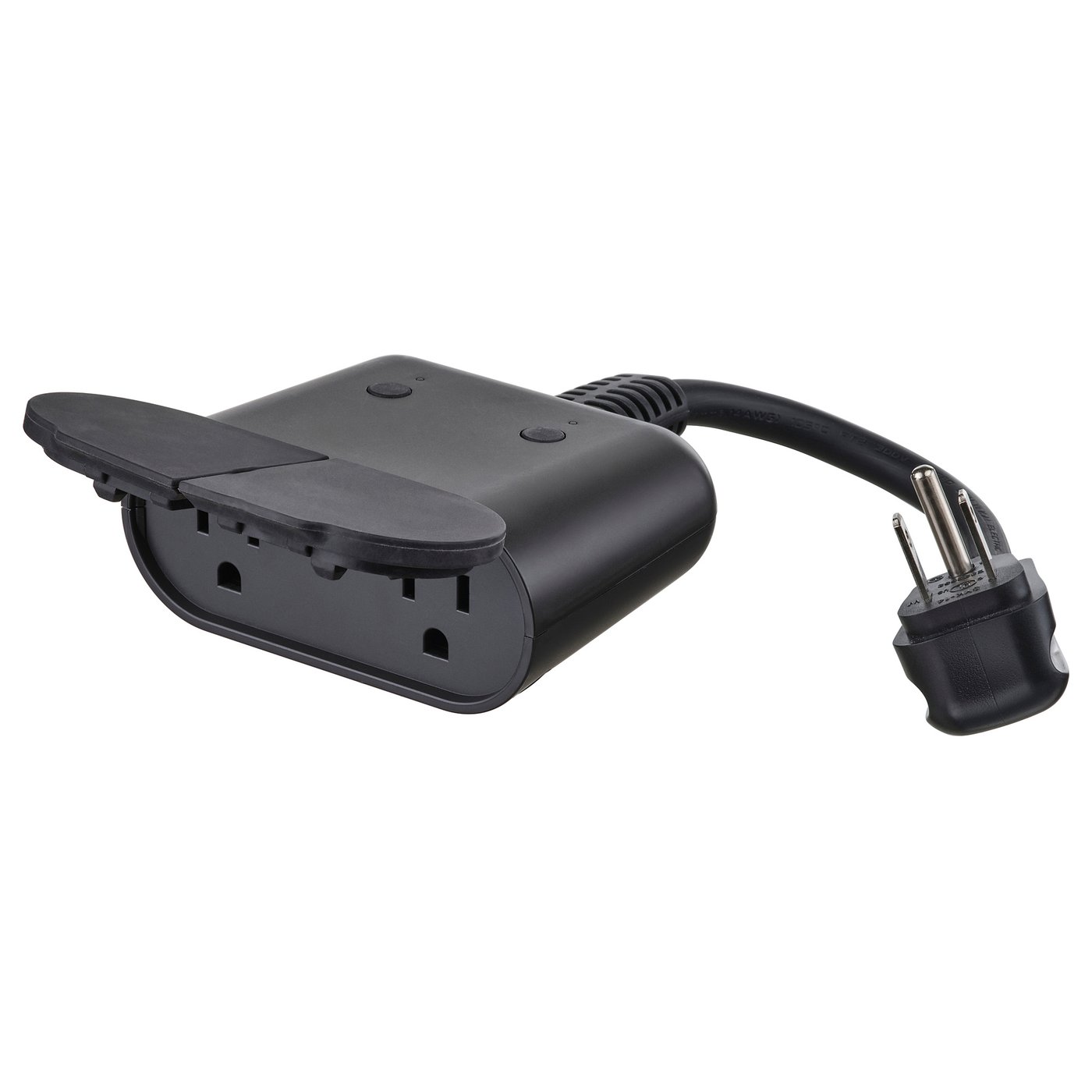 TOFSMYGGA Plug - black/outdoor smart