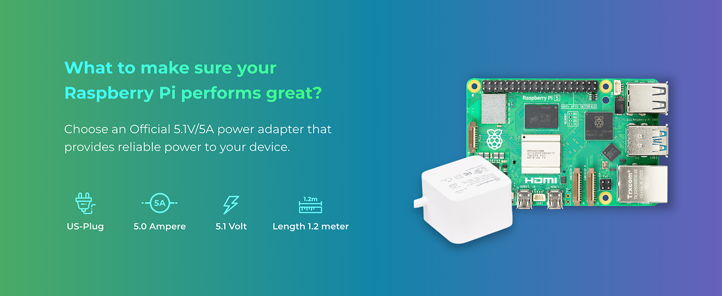 Seeed Studio Raspberry Pi 5 Starter Kit - 8GB RAM，128GB Micro SD Card pre-Loaded with 64-bit Raspberry Pi OS — product image