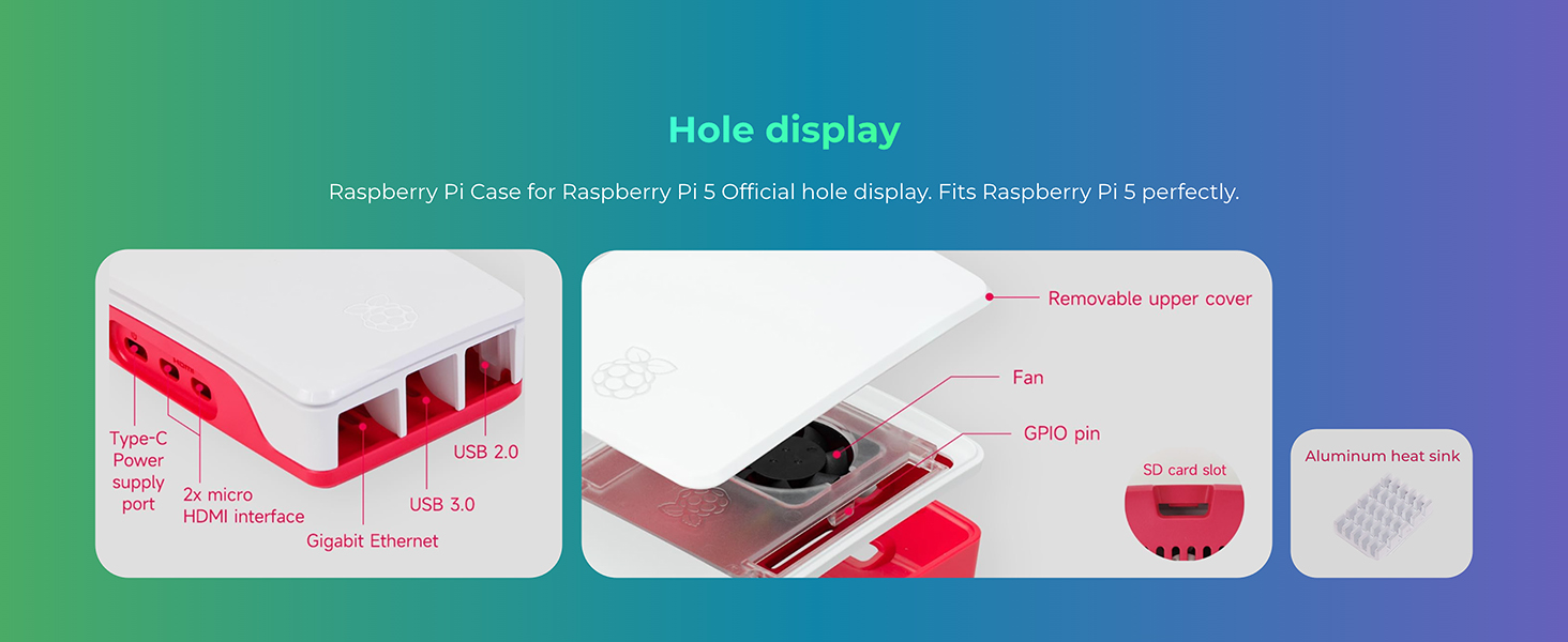 Seeed Studio Raspberry Pi 5 Starter Kit - 8GB RAM，128GB Micro SD Card pre-Loaded with 64-bit Raspberry Pi OS — product image