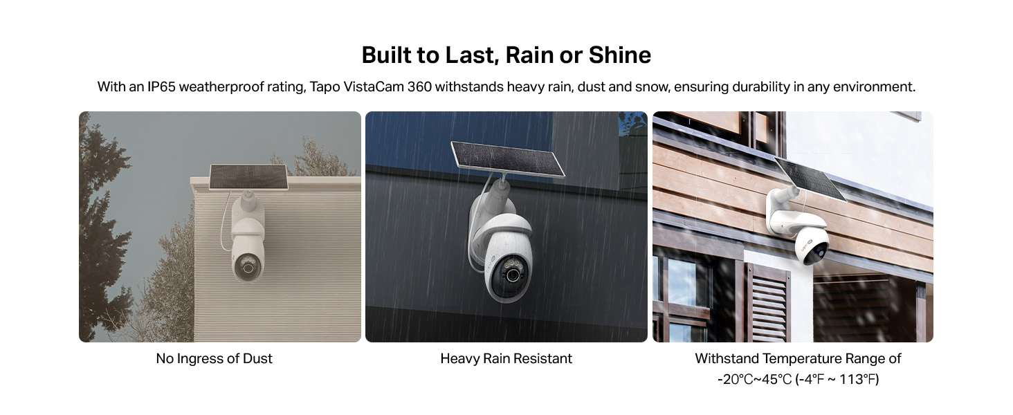 Tapo 4K Outdoor Pan/Tilt Wireless Security Camera - Battery with Solar Charging, 360° Motion Track, 24/7 Capture, Person/Vehicle Detection, Subscription-Free Local Storage or Optional Cloud, C660 KIT — product image