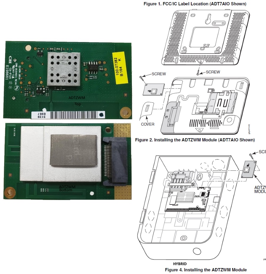 ADTZWM - Wi-Fi® and Z-Wave® Module for Command