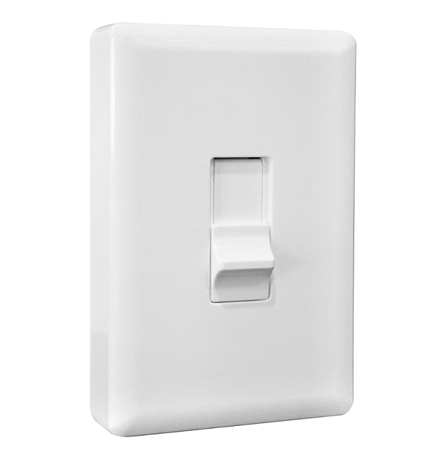 Z-Wave Plus Single Gang Toggle Wireless Light Switch