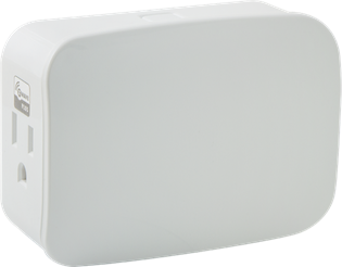 Plug-in Smart Switch, Dual Outlet with Simultaneous Control