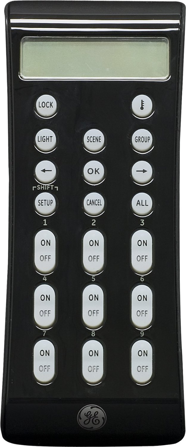 GE 45633 Z-Wave Wireless Lighting Control Advanced Remote