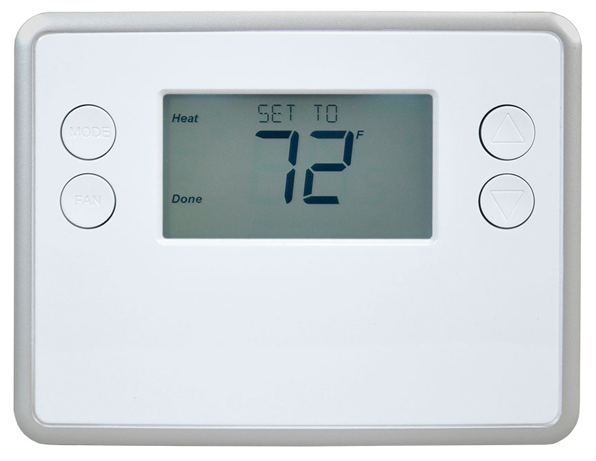 GoControl Standard Z-Wave Battery Powered Thermostat