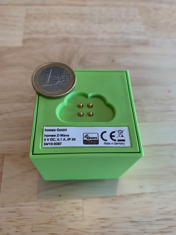 homee Z-Wave Cube Green