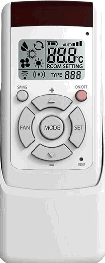 Trane Z WAVE Mini Split Remote control - ANZ, TRNZWR2
