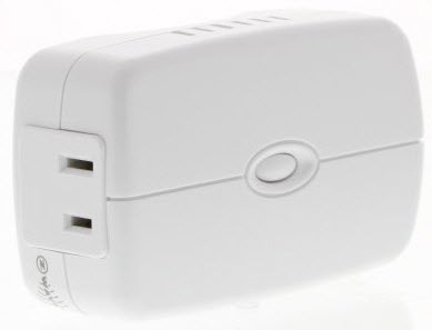 Plug-In Incandescent Light Dimmer, With Pass-through outlet
