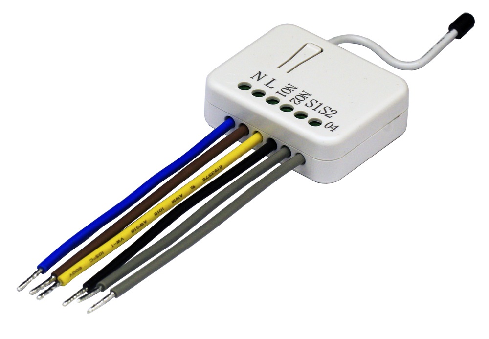 In Wall Dual relay(1 way) switch module