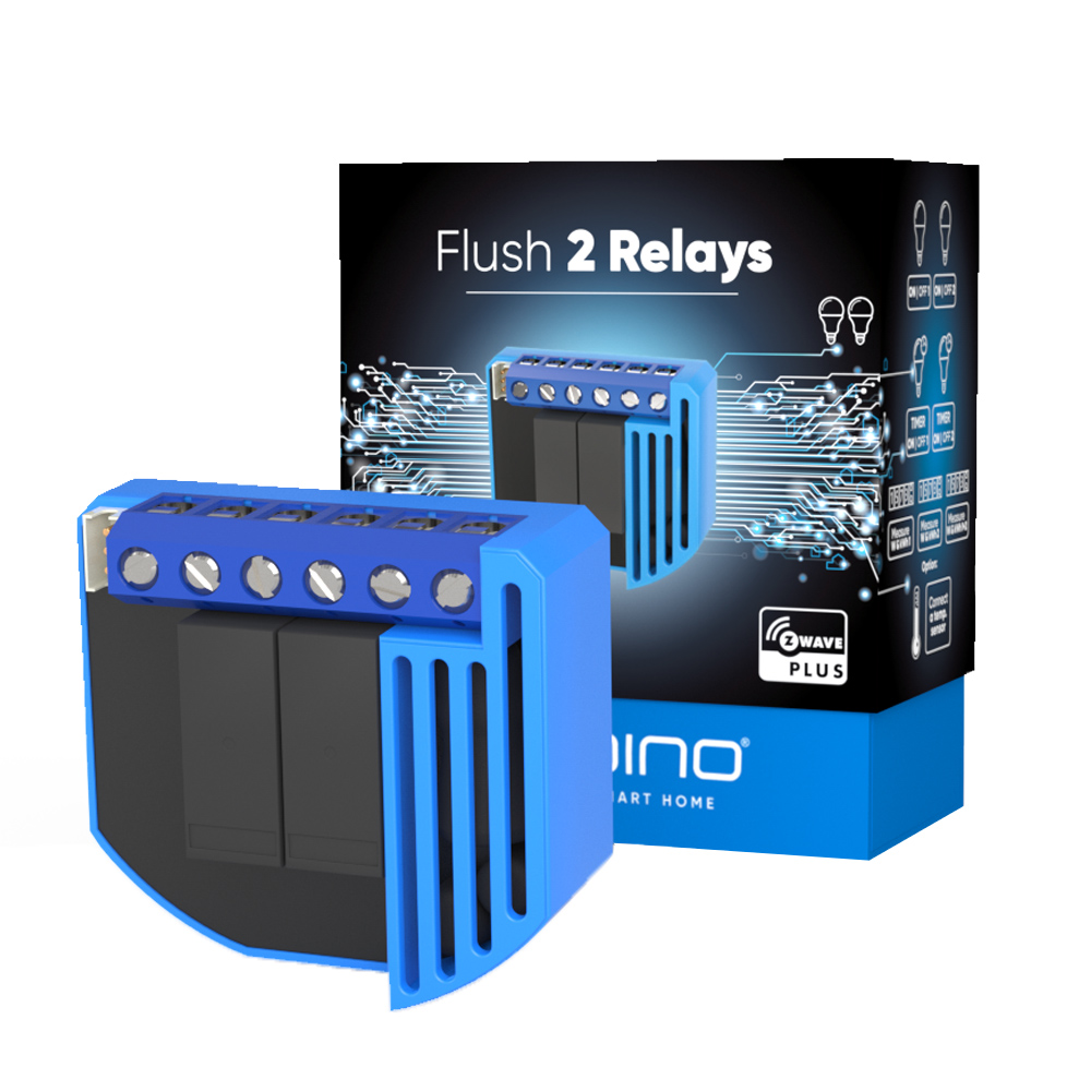 Qubino Flush 2 relays