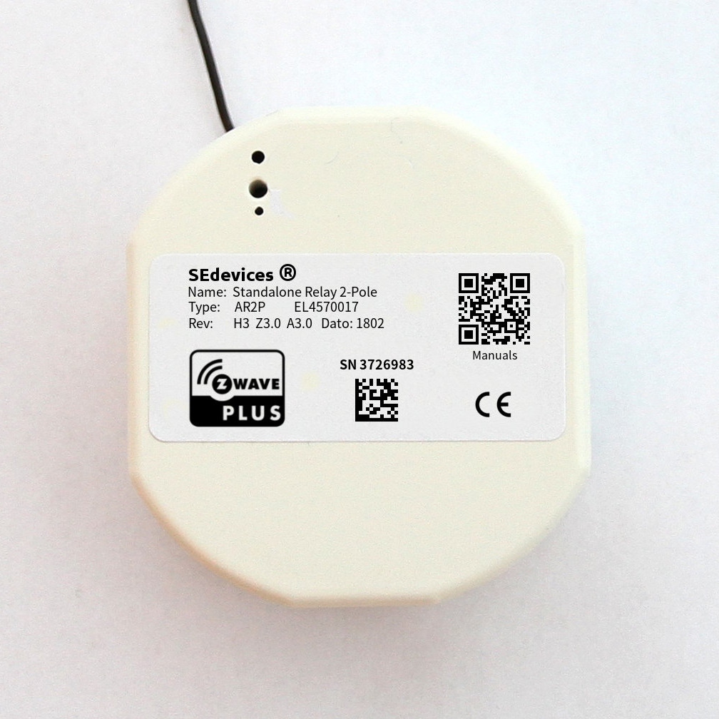 Standalone Relay 2-Pole