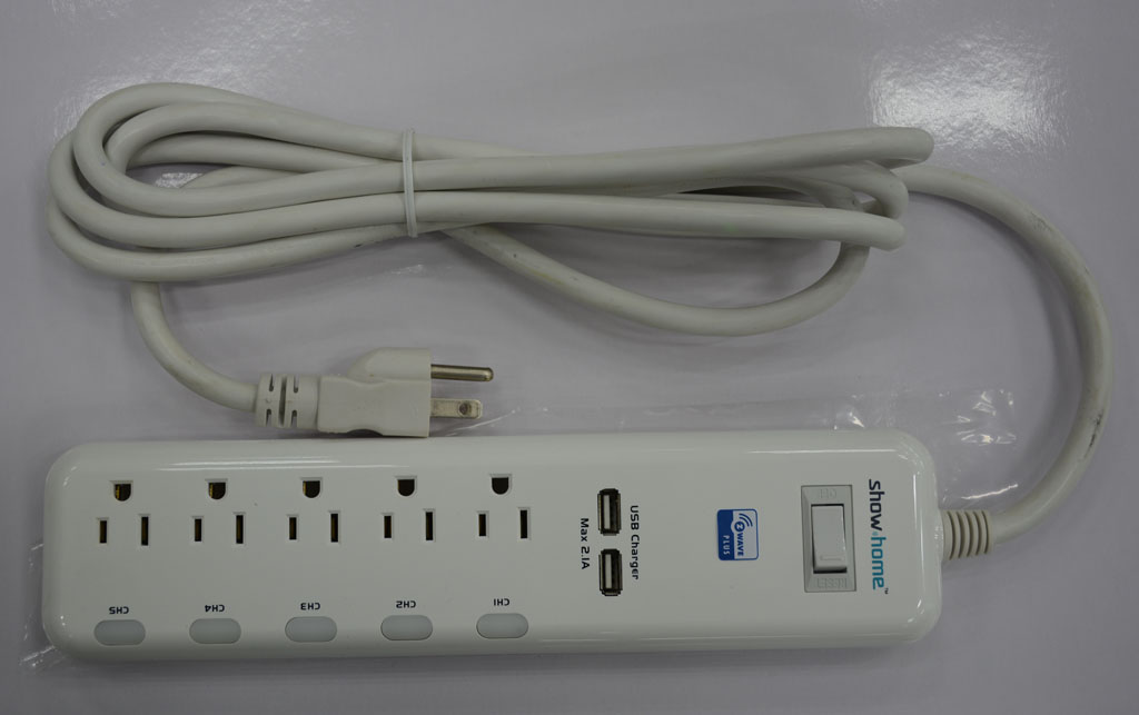 5 Outlet Power Strip with USB charger