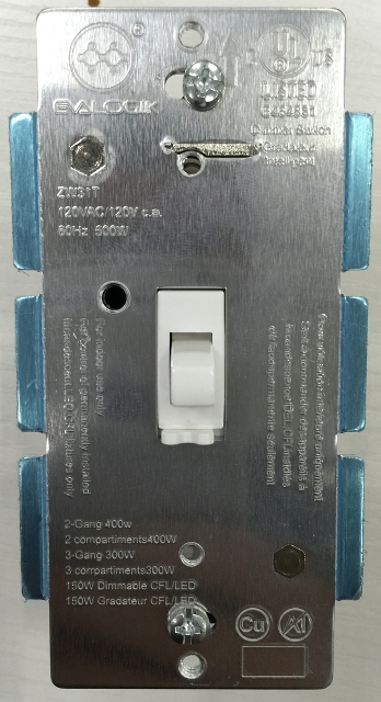 In-Wall Dimmer Switch