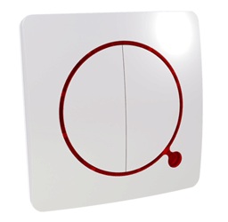 Zuper Switch Remote Control 2 Gang