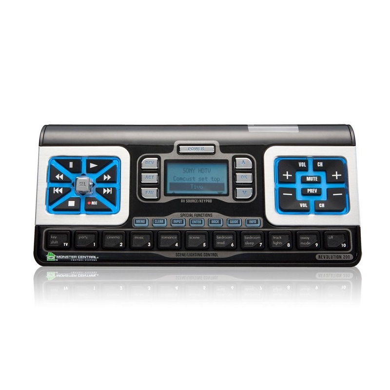 Monster Revolution 200 remote