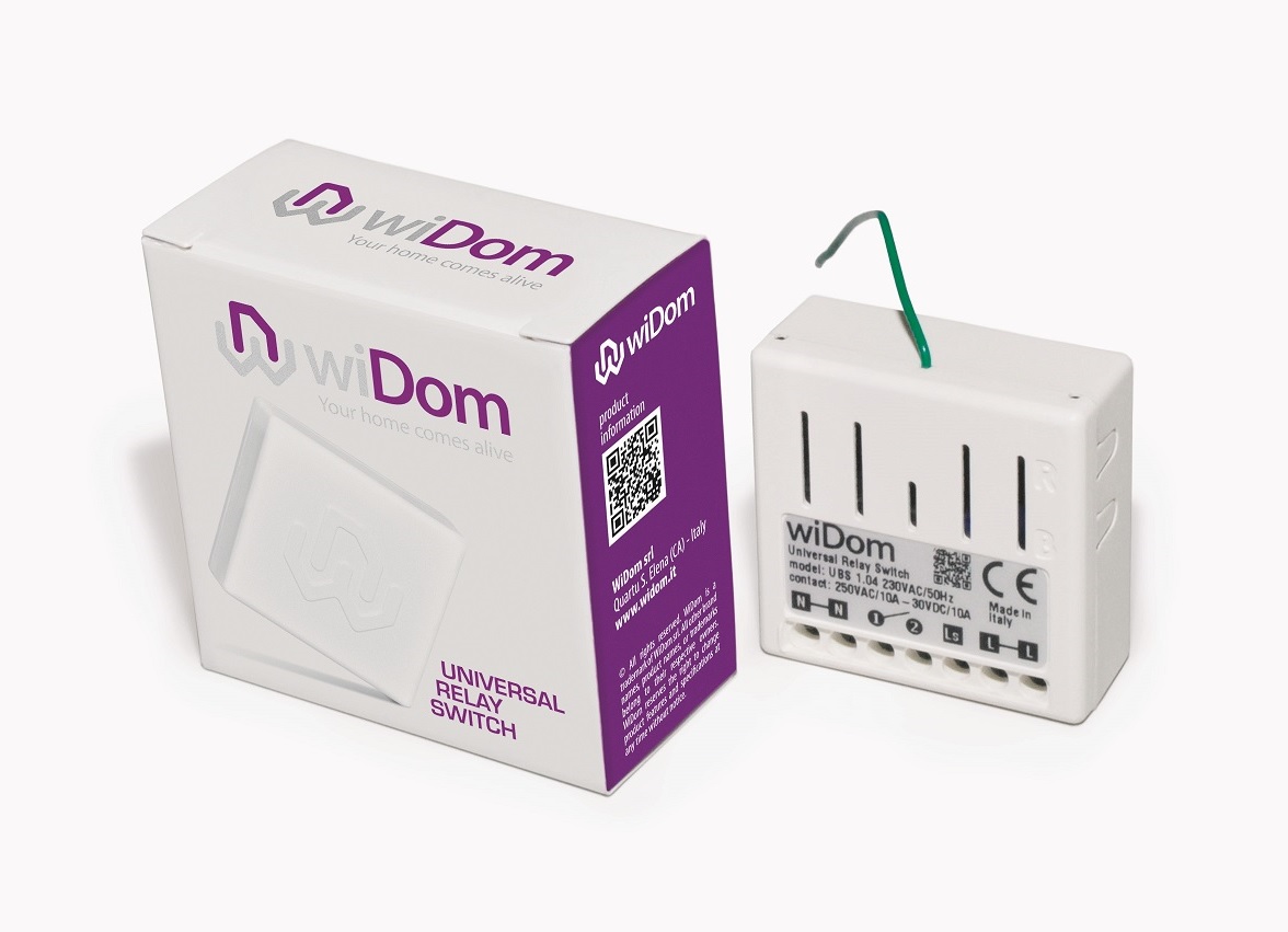 WiDOM Universal Relay Switch UBS104