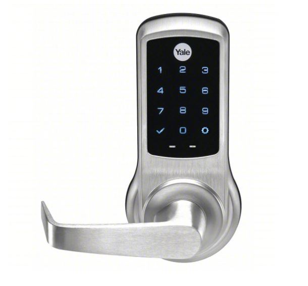 Yale Multi-Family Grade One Cylindrical Keyless Touch Screen Keypad Lever Lock