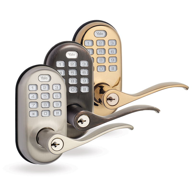 Yale Real Living Push Button Lever Lock