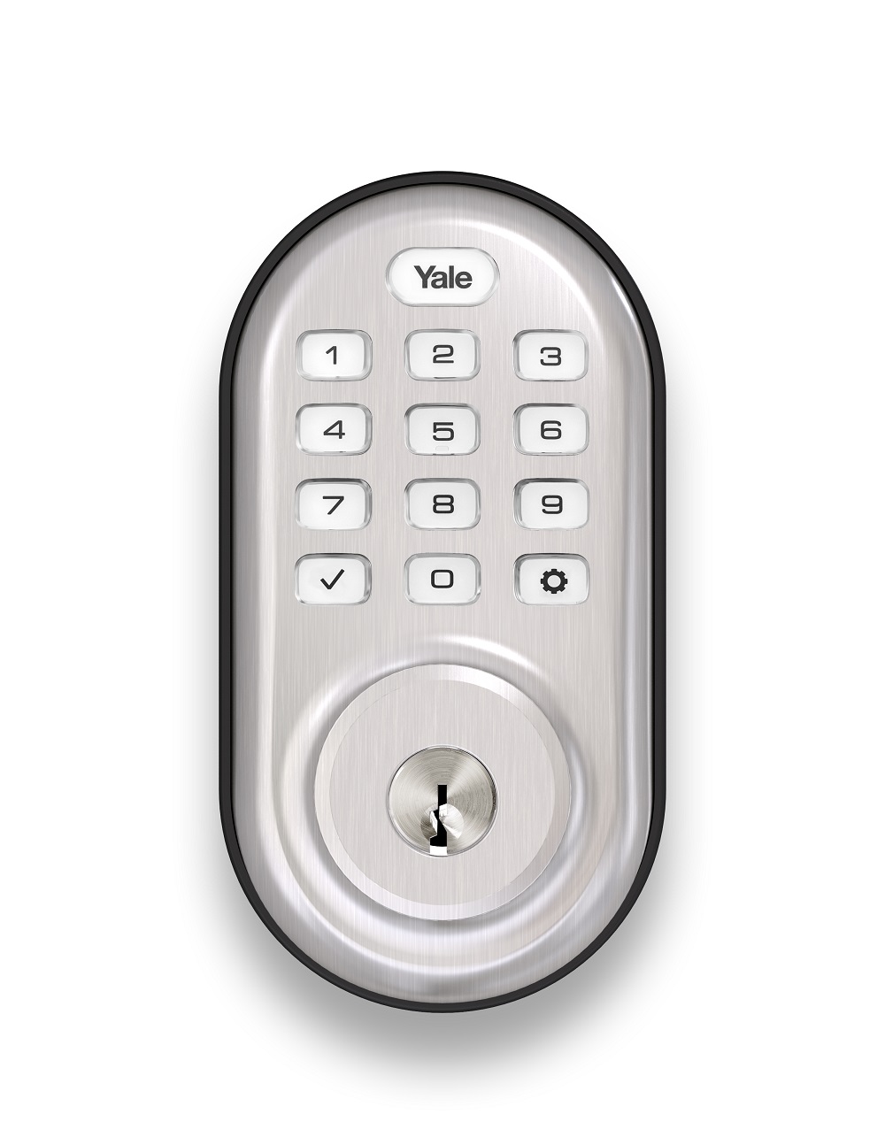 Yale Real Living Push Button Assure Lock with Z-Wave