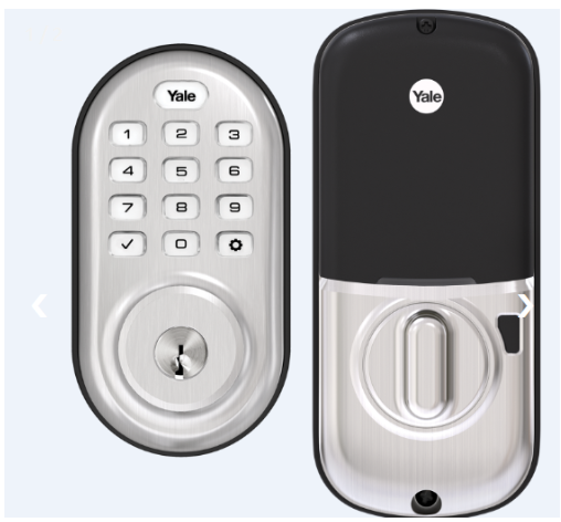 Yale Real Living® Assure Lock™ Z-Wave Enabled Push Button Deadbolt