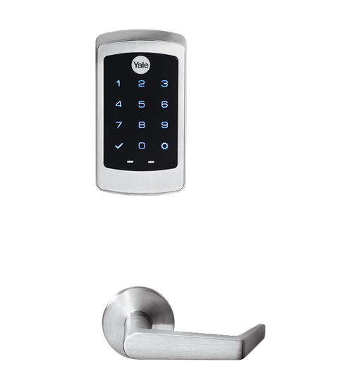 nexTouch Sectional Mortise Keyless Touch Screen Keypad Lock with No Deadbolt