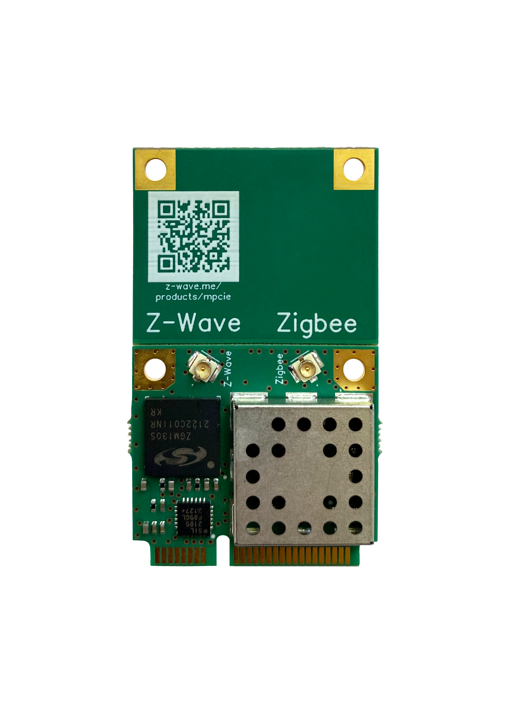 Z-Wave.Me mPCIe adaptor — Z-Wave™ & Zigbee/Thread mPCIe extension board
