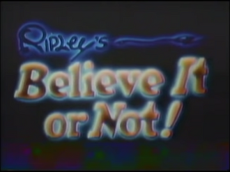 Ripley's Believe It or Not!